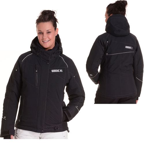 Snowmobile ckx sublime winter jacket women snow coat small black primaloft
