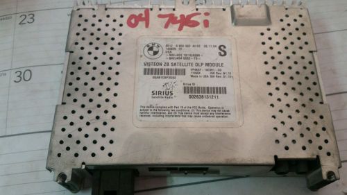 Bmw e65 e66 sirius visteon zb satellite dlp radio module s 745i 750i 6950303 