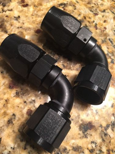 (2) earl's performance swivel-seal hose ends at809110erl