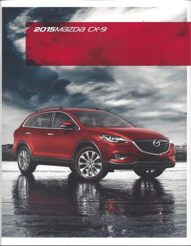 2015 mazda cx-9 sport/touring and grand touring 33 page brochure