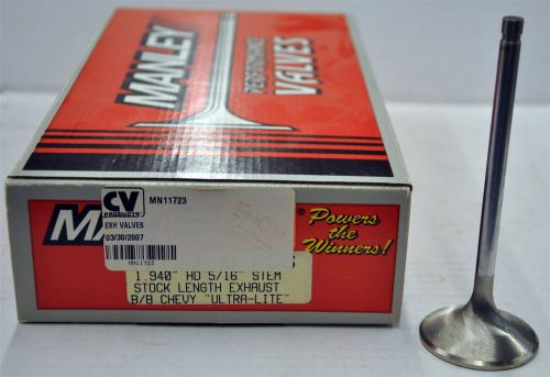 Manley 11723 big block chevy race master valve 3/8 stem 1.900" .3715" 5.522" (1)