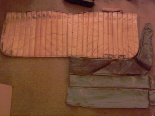 Packard seat leather upholstery- front seat lower