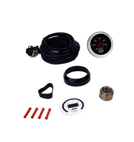 Aem digital wideband o2 uego air fuel ratio afr guage kit no sensor 30-4110ns