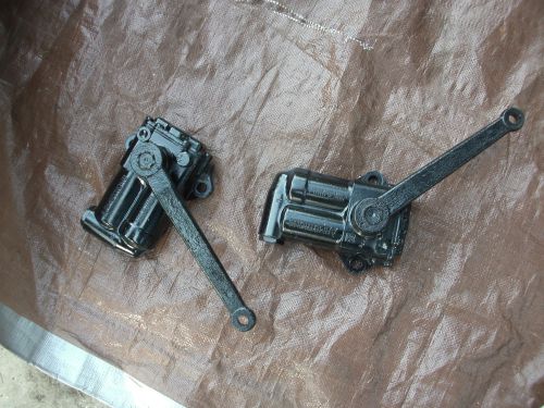 Mg midget rear shock absorber pair clean tested  shocks absorbers