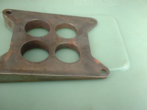 Chrysler marine steel intake wedge carter afb