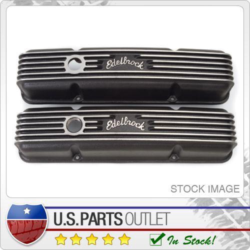Edelbrock 41443 valve cover black finish