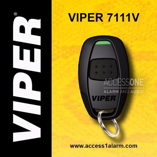Viper 7111v 1-button remote control replacement transmitter fob for viper 4115v