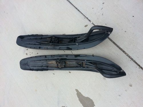 08 09 10 11 skidoo xp xm summit pilot oem ski skis pair set carbide runners