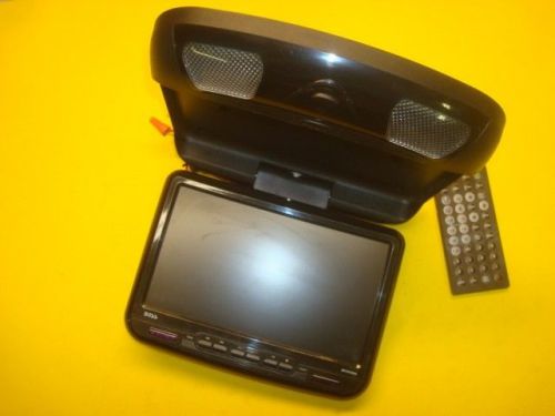 Boss 9&#034; flip down monitor screen dvd cd player usb w/ remote