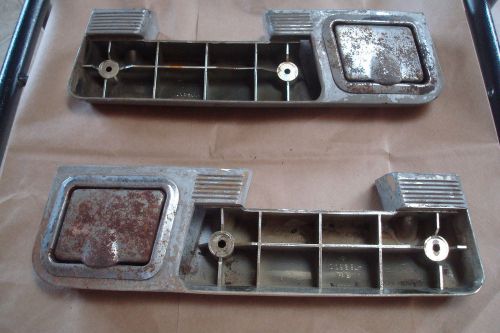 1966 pontiac gto rear armrest bases, original