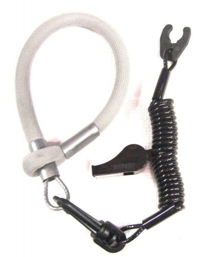 Kawasaki jetski jet ski js440 js550 550sx 650sx 750sx 800sxr grey slip lanyard