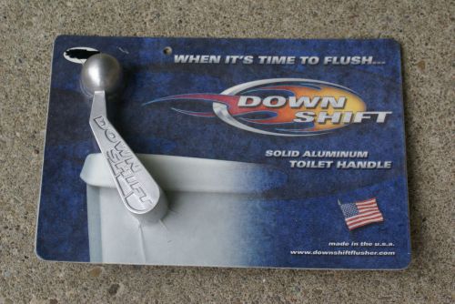Billet aluminum downshift toilet flusher hot rat rod stick shifter down shift