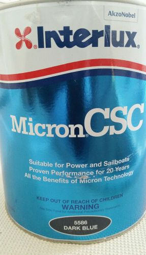 Micron csc bottom paint gallon (1 dark blue)  $160.00 each gal.