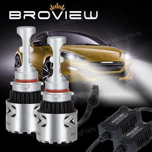 12000lm p13w 12277 front turn signal light conversion kit white led broview v8