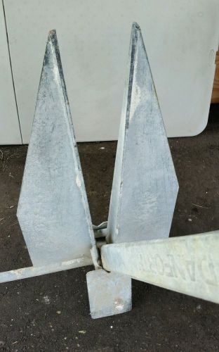 Danforth 60 lb. high tinsel, standard fluke anchor