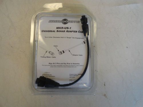 Minn kota universal sonar adapter cable mkr-us-1 marine boat