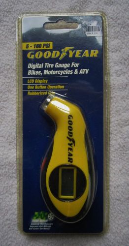 A  "goodyear" digital tire gauge for bikes, motorcycles &amp; atv