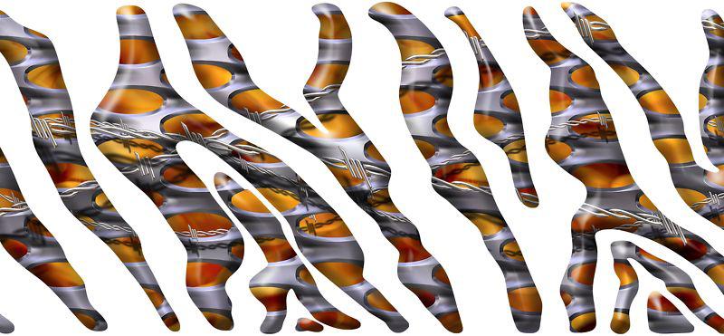 Car truck side decals flaming stripes boat  vinyl graphics 6ft and up #b888