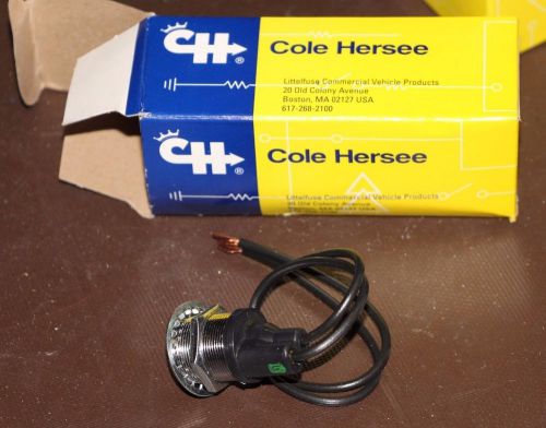 New cole hersee rear mounting pilot light 1 pl-20-gc000-bx light
