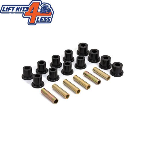 Daystar kj02008bk spring and shackle bushing fits 84-01 cherokee (xj) comanche