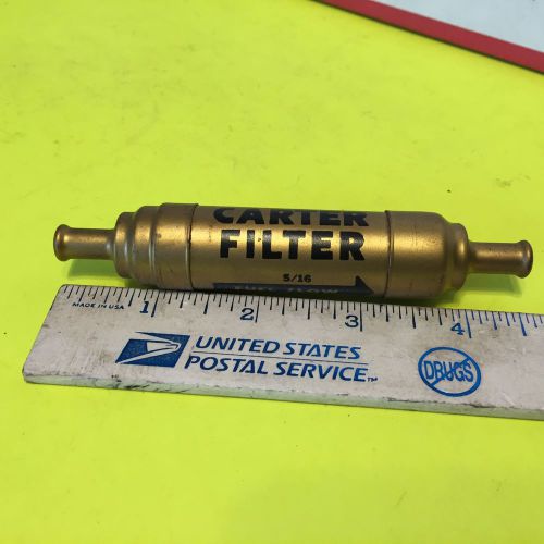 Carter fuel filter, 5/16 inch.    item:  4143