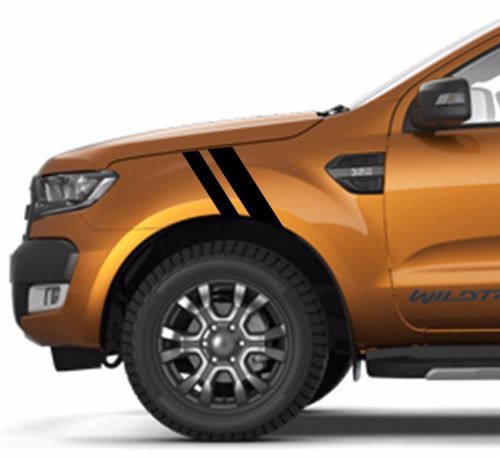 Ford ranger pickup truck fender hash bar vinyl rally racing stripes sport 2&#034;&amp;3&#034;