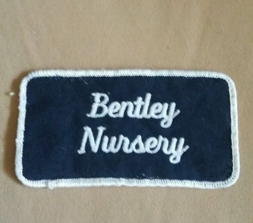 Bentley nursery sew on patch
