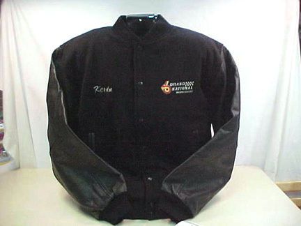 Gm licensed  buick turbo grand national black lettermans jacket