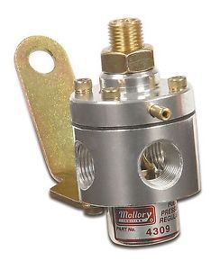 Msd 29387 competition bypass fuel pressure regulator 3/8" npt fittings
