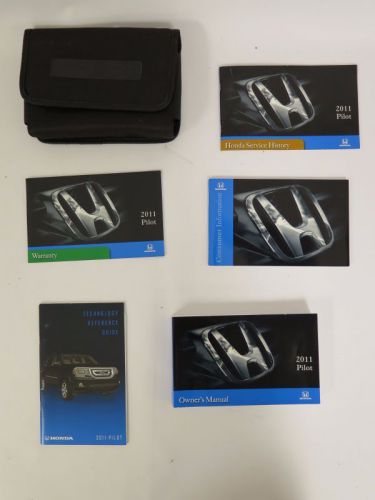 2011 honda pilot owners manual book