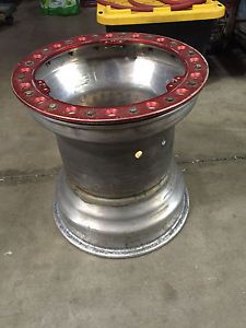 Sprint car midget micro racing duralite splined 16" right rear wheel