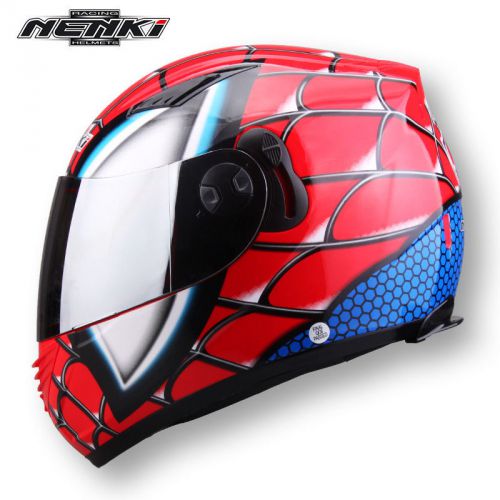 Nenki 830 motorcycle full face with dual lens street touring racing helmet