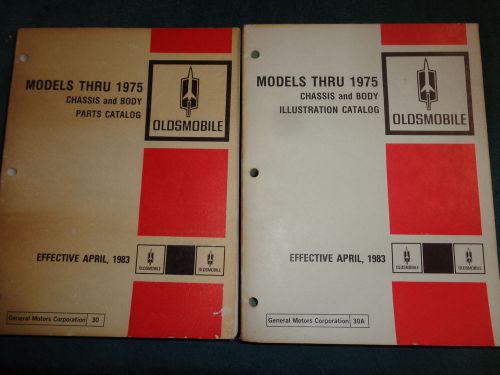 1965 1969 1970 1971 1972+ oldsmobile parts / 442 / cutalass + / orig catalog set