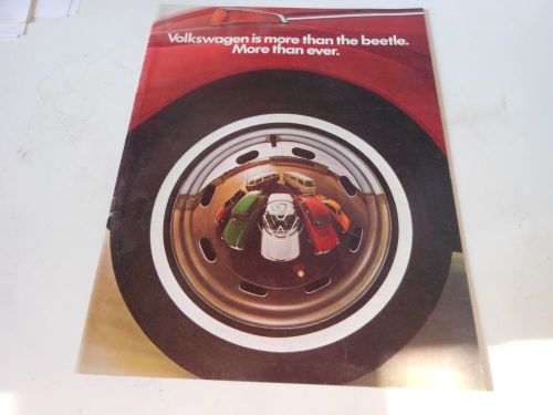 Volkswagen sales brochure dated 1970