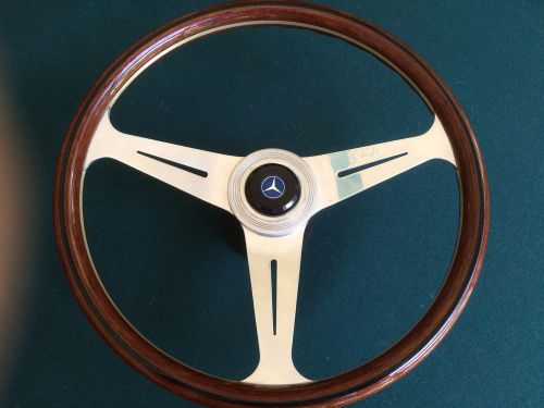 Mercedes autographed &#039;nardi&#039; steering wheel