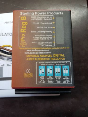 Smart regulator  multi stage alternator external regulator 12 volt