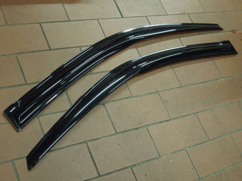 Door window visor wind deflector rain guard mugen style fits for honda cr-z crz