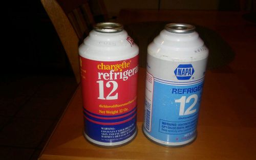 R12 refrigerant 2 full 12oz cans ships fast!!!