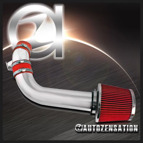 Find 9298 BMW E36 3Series L6 Cold Air Intake System w/ Red Filter in