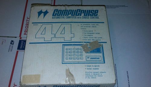 Vintage compucruise model 44 cruise control by zemco - hot rod classic cool new