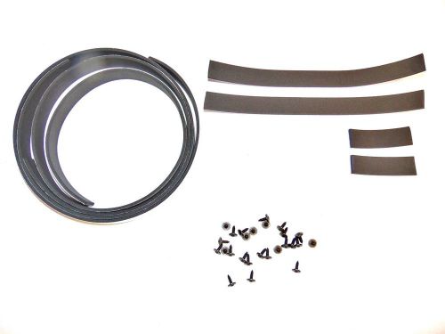 New weather strip channel to body seal &amp; screw kit 70-81 camaro trans am z28 rs