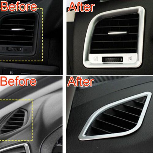 4pcs interior ac air conditioning dashboard vent trim cover for cx5 2013-2016