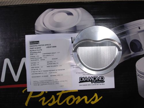 Bbf-428cj- diamond forged pistons