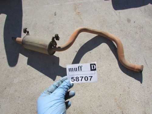2001-2007 2005 2006 2004 toyota sequoia exhaust muffler rear back tail end pipe