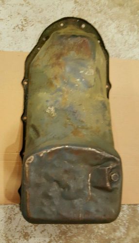 Used original gm pontiac v8 400 455 steel oil pan