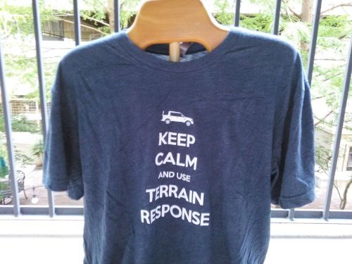 Land rover t-shirt keep calm and use terrain response - limited edition range