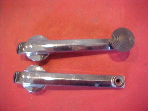 2 nice original window crank handle packard 48 49 50 51 52 53 54 1948 1949 1950