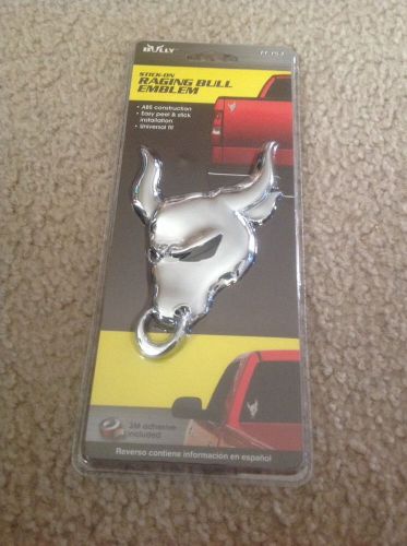 Bully stick-on raging bull emblem tt-153 new