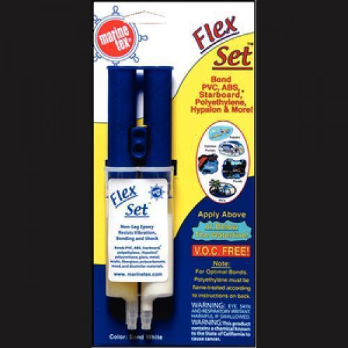 Marine_tex -  flex set 30g kit epoxy adhesive &amp; applicator-new price &amp; free ship
