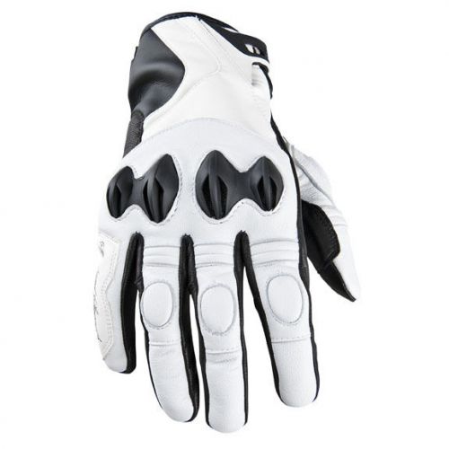 Speed &amp; strength sinfully sweet short womensgloves, white/black
